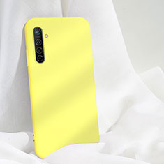 Custodia Silicone Ultra Sottile Morbida 360 Gradi Cover S03 per Realme XT Giallo