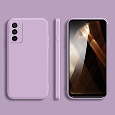 Custodia Silicone Ultra Sottile Morbida 360 Gradi Cover S03 per Samsung Galaxy A04s Lavanda