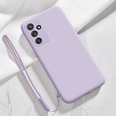 Custodia Silicone Ultra Sottile Morbida 360 Gradi Cover S03 per Samsung Galaxy A15 4G Lavanda