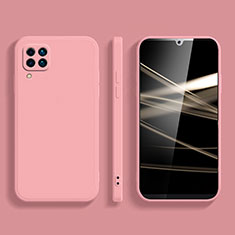 Custodia Silicone Ultra Sottile Morbida 360 Gradi Cover S03 per Samsung Galaxy A42 5G Rosa