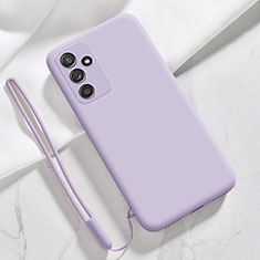 Custodia Silicone Ultra Sottile Morbida 360 Gradi Cover S03 per Samsung Galaxy F54 5G Lavanda