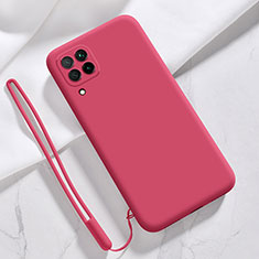 Custodia Silicone Ultra Sottile Morbida 360 Gradi Cover S03 per Samsung Galaxy M62 4G Rosa Caldo