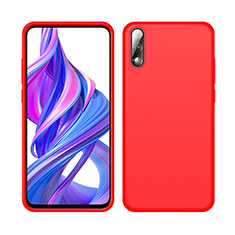 Custodia Silicone Ultra Sottile Morbida 360 Gradi Cover S04 per Huawei P Smart Z (2019) Rosso