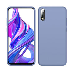 Custodia Silicone Ultra Sottile Morbida 360 Gradi Cover S04 per Huawei Y9 Prime (2019) Grigio