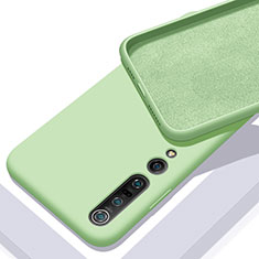 Custodia Silicone Ultra Sottile Morbida 360 Gradi Cover S04 per Xiaomi Mi 10 Pro Verde