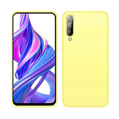 Custodia Silicone Ultra Sottile Morbida 360 Gradi Cover S05 per Huawei Y9s Giallo