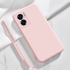 Custodia Silicone Ultra Sottile Morbida 360 Gradi Cover S05 per Realme Q5i 5G Rosa