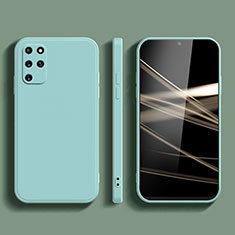 Custodia Silicone Ultra Sottile Morbida 360 Gradi Cover S05 per Samsung Galaxy S20 Plus 5G Ciano