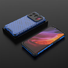Custodia Silicone Ultra Sottile Morbida 360 Gradi Cover S05 per Xiaomi Mi 11 Ultra 5G Blu