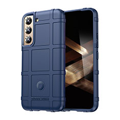 Custodia Silicone Ultra Sottile Morbida 360 Gradi Cover S06 per Samsung Galaxy S24 5G Blu