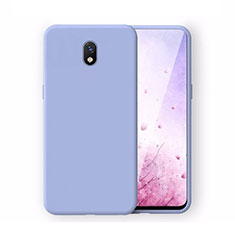 Custodia Silicone Ultra Sottile Morbida 360 Gradi Cover S06 per Xiaomi Redmi 8A Cielo Blu