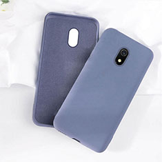 Custodia Silicone Ultra Sottile Morbida 360 Gradi Cover S07 per Xiaomi Redmi 8A Viola