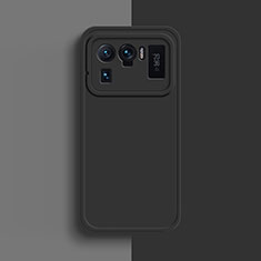 Custodia Silicone Ultra Sottile Morbida 360 Gradi Cover S08 per Xiaomi Mi 11 Ultra 5G Nero
