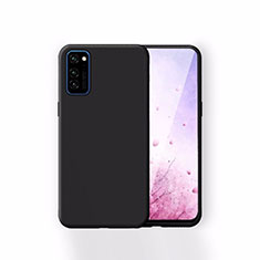 Custodia Silicone Ultra Sottile Morbida 360 Gradi Cover T01 per Huawei Honor V30 Pro 5G Nero