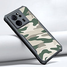 Custodia Silicone Ultra Sottile Morbida 360 Gradi Cover XD1 per Xiaomi Redmi K60 Ultra 5G Verde