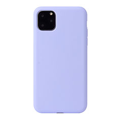 Custodia Silicone Ultra Sottile Morbida 360 Gradi Cover Y01 per Apple iPhone 11 Pro Max Viola