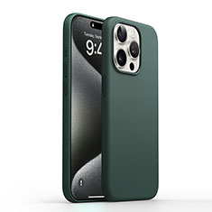 Custodia Silicone Ultra Sottile Morbida 360 Gradi Cover YK1 per Apple iPhone 13 Pro Max Verde
