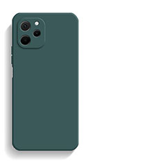 Custodia Silicone Ultra Sottile Morbida 360 Gradi Cover YK1 per Huawei Enjoy 50z Verde Notte