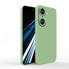 Custodia Silicone Ultra Sottile Morbida 360 Gradi Cover YK1 per Huawei Honor 60 Pro 5G Verde