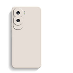 Custodia Silicone Ultra Sottile Morbida 360 Gradi Cover YK1 per Huawei Honor X50i 5G Bianco