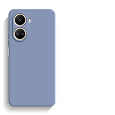 Custodia Silicone Ultra Sottile Morbida 360 Gradi Cover YK1 per Huawei Nova 10 SE Grigio Lavanda