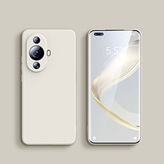 Custodia Silicone Ultra Sottile Morbida 360 Gradi Cover YK1 per Huawei Nova 11 Ultra Bianco