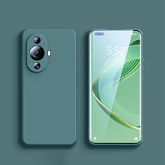 Custodia Silicone Ultra Sottile Morbida 360 Gradi Cover YK1 per Huawei Nova 11 Ultra Verde Notte