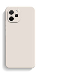 Custodia Silicone Ultra Sottile Morbida 360 Gradi Cover YK1 per Huawei Nova Y61 Bianco