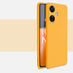 Custodia Silicone Ultra Sottile Morbida 360 Gradi Cover YK1 per Oppo K11 5G Giallo