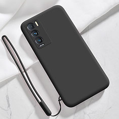 Custodia Silicone Ultra Sottile Morbida 360 Gradi Cover YK1 per Realme GT Master Explorer 5G Nero