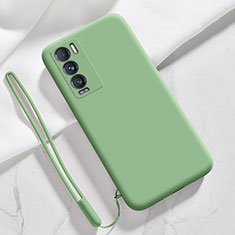 Custodia Silicone Ultra Sottile Morbida 360 Gradi Cover YK1 per Realme GT Master Explorer 5G Verde