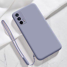 Custodia Silicone Ultra Sottile Morbida 360 Gradi Cover YK1 per Realme GT Neo 2T 5G Grigio Lavanda