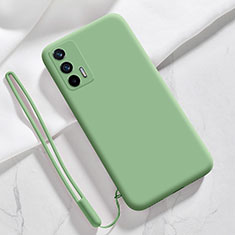 Custodia Silicone Ultra Sottile Morbida 360 Gradi Cover YK1 per Realme GT Neo 2T 5G Verde