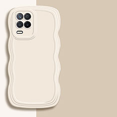 Custodia Silicone Ultra Sottile Morbida 360 Gradi Cover YK1 per Realme V13 5G Bianco