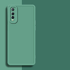 Custodia Silicone Ultra Sottile Morbida 360 Gradi Cover YK1 per Vivo Y51s 5G Verde