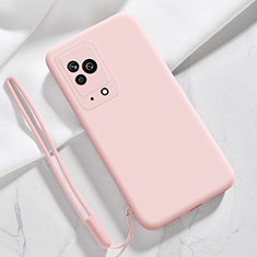 Custodia Silicone Ultra Sottile Morbida 360 Gradi Cover YK1 per Xiaomi Black Shark 5 5G Rosa