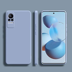 Custodia Silicone Ultra Sottile Morbida 360 Gradi Cover YK1 per Xiaomi Civi 1S 5G Grigio Lavanda