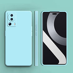Custodia Silicone Ultra Sottile Morbida 360 Gradi Cover YK1 per Xiaomi Mi 12 Lite NE 5G Azzurro