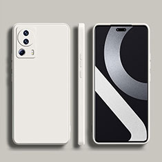 Custodia Silicone Ultra Sottile Morbida 360 Gradi Cover YK1 per Xiaomi Mi 12 Lite NE 5G Bianco