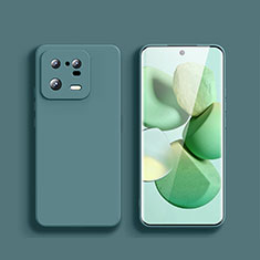 Custodia Silicone Ultra Sottile Morbida 360 Gradi Cover YK1 per Xiaomi Mi 13 Pro 5G Verde