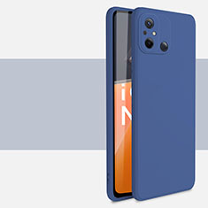 Custodia Silicone Ultra Sottile Morbida 360 Gradi Cover YK1 per Xiaomi Poco C55 Blu