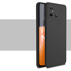 Custodia Silicone Ultra Sottile Morbida 360 Gradi Cover YK1 per Xiaomi Poco C55 Nero
