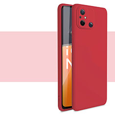 Custodia Silicone Ultra Sottile Morbida 360 Gradi Cover YK1 per Xiaomi Poco C55 Rosso