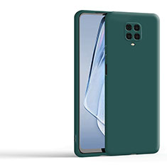 Custodia Silicone Ultra Sottile Morbida 360 Gradi Cover YK1 per Xiaomi Poco M2 Pro Verde