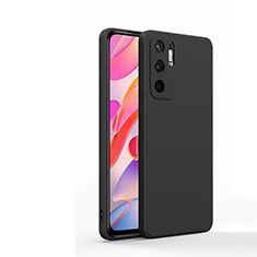 Custodia Silicone Ultra Sottile Morbida 360 Gradi Cover YK1 per Xiaomi Redmi Note 10 5G Nero