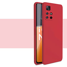 Custodia Silicone Ultra Sottile Morbida 360 Gradi Cover YK1 per Xiaomi Redmi Note 11 5G Rosso