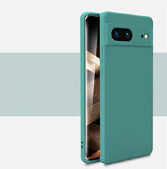 Custodia Silicone Ultra Sottile Morbida 360 Gradi Cover YK2 per Google Pixel 7 5G Verde