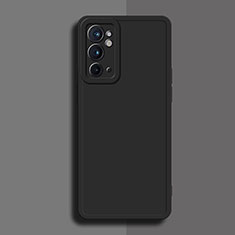 Custodia Silicone Ultra Sottile Morbida 360 Gradi Cover YK2 per OnePlus 9RT 5G Nero