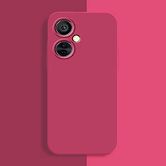 Custodia Silicone Ultra Sottile Morbida 360 Gradi Cover YK2 per OnePlus Nord CE 3 Lite 5G Rosa Caldo