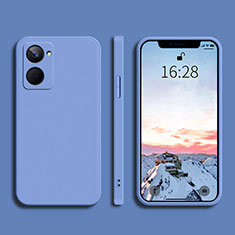 Custodia Silicone Ultra Sottile Morbida 360 Gradi Cover YK2 per Realme 10 4G Grigio Lavanda